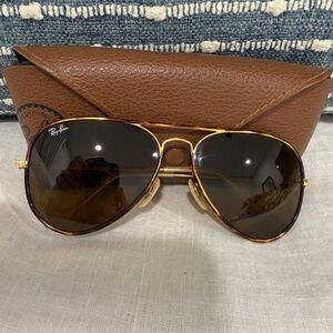 Ray-Ban Aviators tortoise
